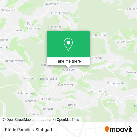Pfötle Paradies map