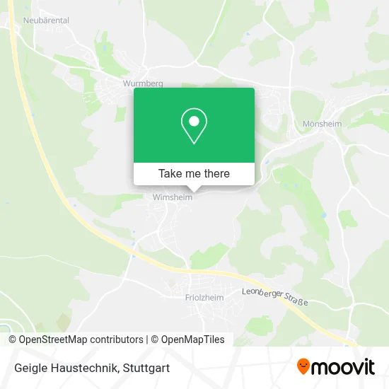 Geigle Haustechnik map