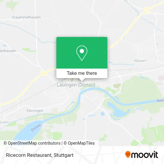 Ricecorn Restaurant map