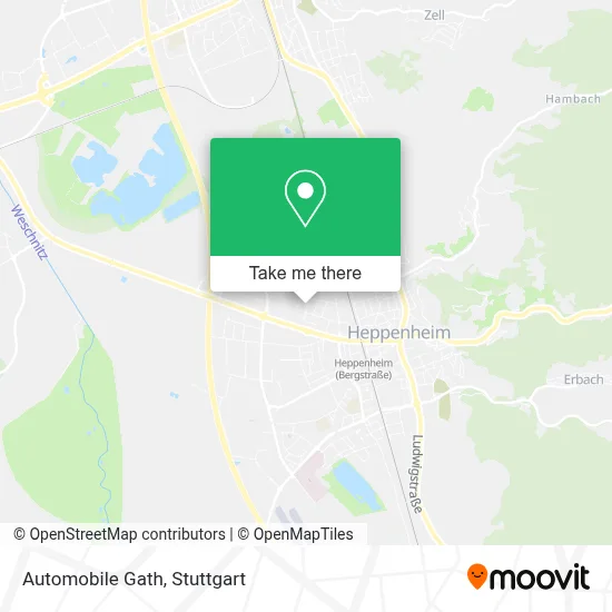 Automobile Gath map