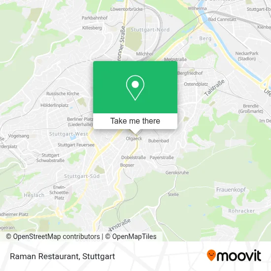 Raman Restaurant map