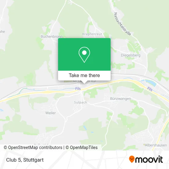 Club 5 map
