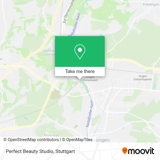 Perfect Beauty Studio map