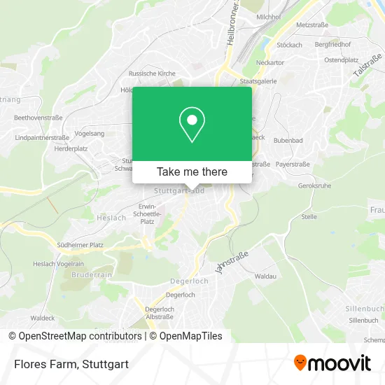 Flores Farm map