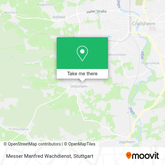Messer Manfred Wachdienst map