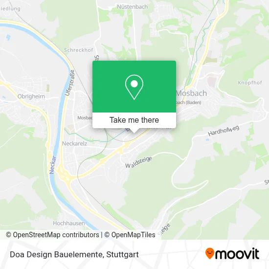 Doa Design Bauelemente map