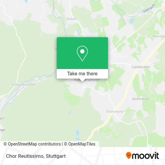 Chor Reutissimo map