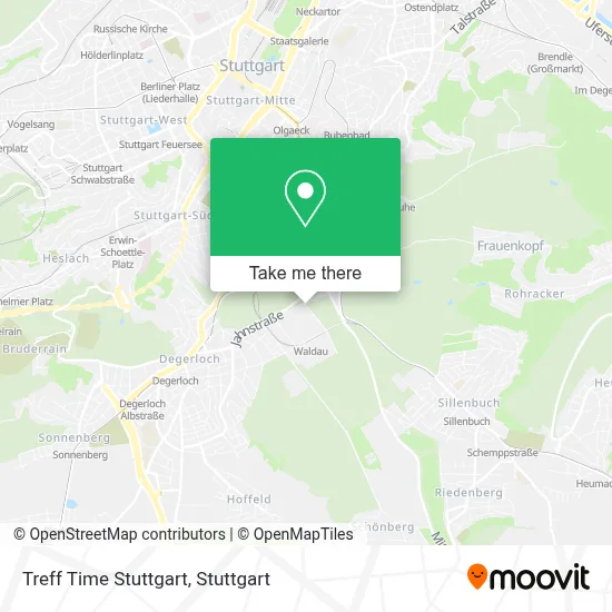 Treff Time Stuttgart map