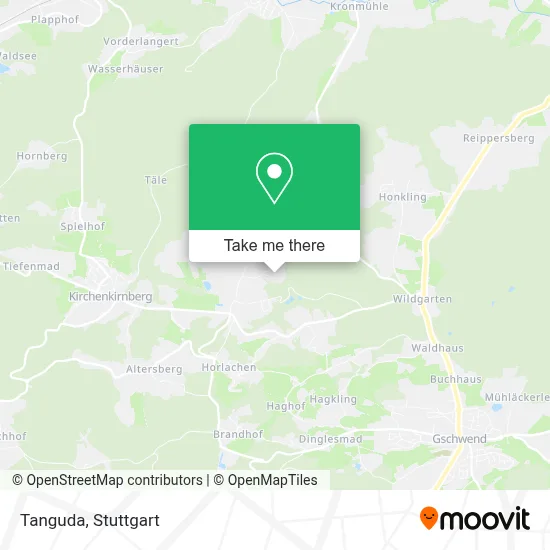 Tanguda map