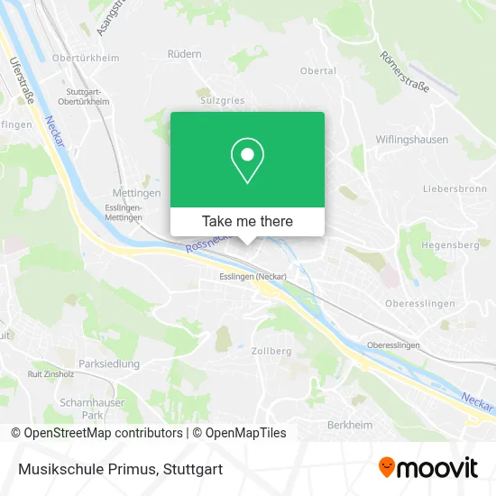 Musikschule Primus map