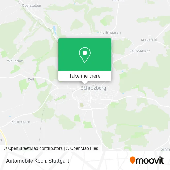 Automobile Koch map