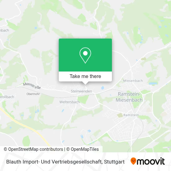 Blauth Import- Und Vertriebsgesellschaft map