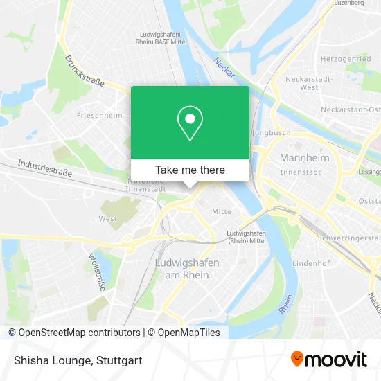 Shisha Lounge map