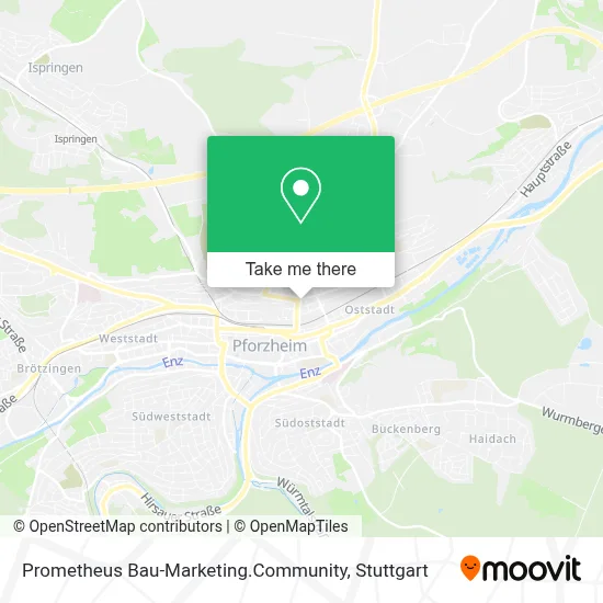 Prometheus Bau-Marketing.Community map