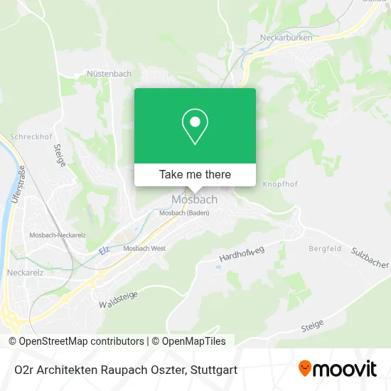 O2r Architekten Raupach Oszter map