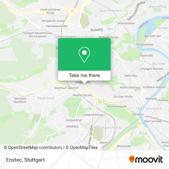 Enstec map