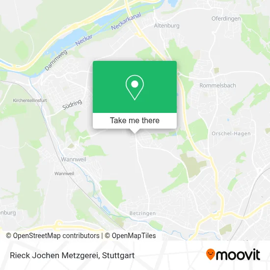 Rieck Jochen Metzgerei map