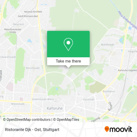 Ristorante Djk - Ost map