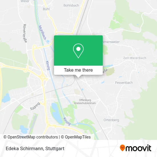 Edeka Schirmann map