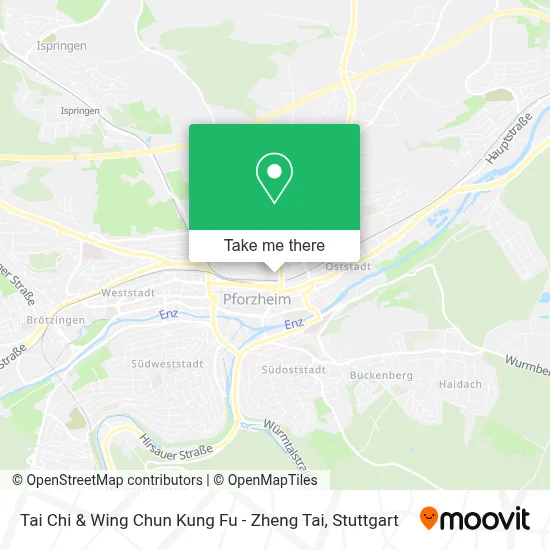 Tai Chi & Wing Chun Kung Fu - Zheng Tai map