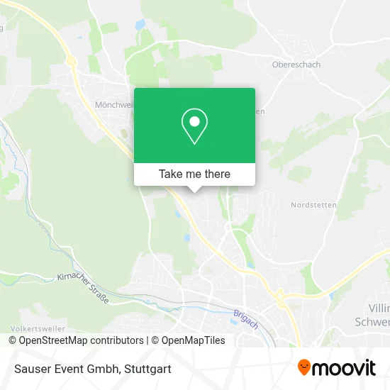 Sauser Event Gmbh map