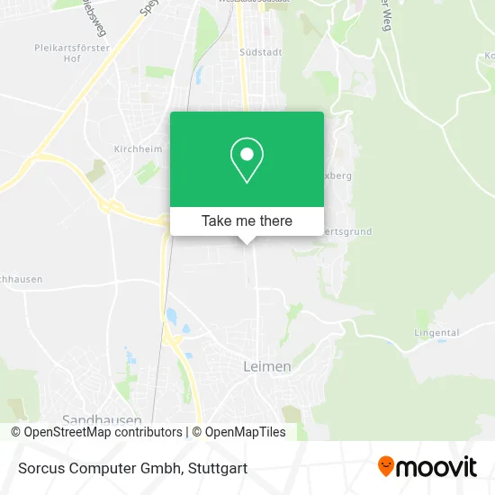 Sorcus Computer Gmbh map