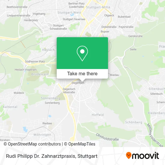 Rudi Philipp Dr. Zahnarztpraxis map
