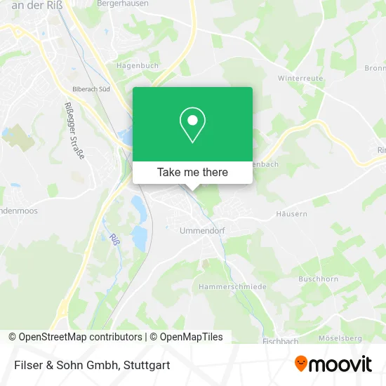 Filser & Sohn Gmbh map
