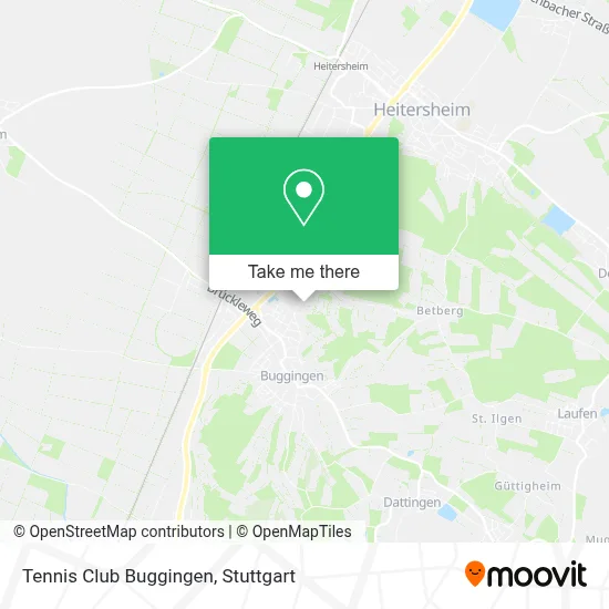 Tennis Club Buggingen map