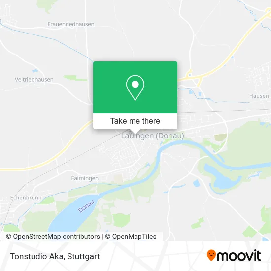 Tonstudio Aka map