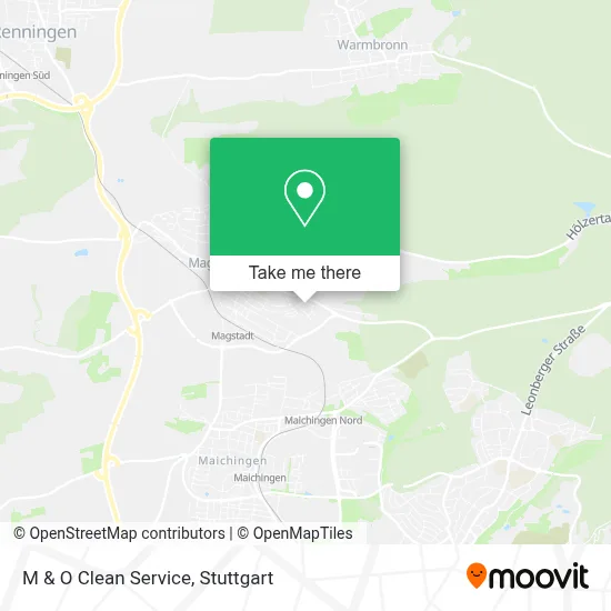 M & O Clean Service map