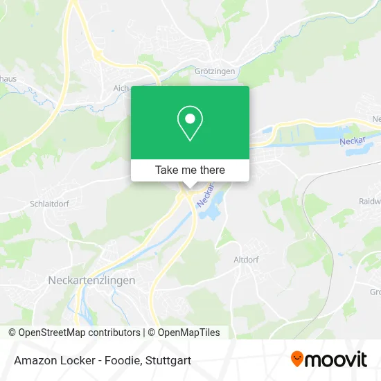 Amazon Locker - Foodie map