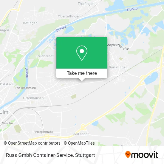 Russ Gmbh Container-Service map