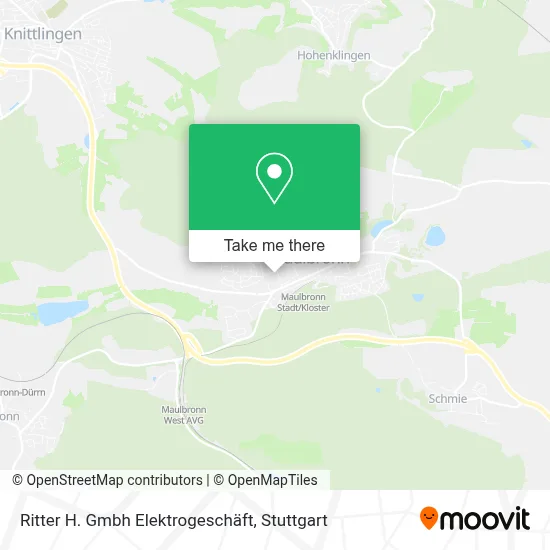 Ritter H. Gmbh Elektrogeschäft map