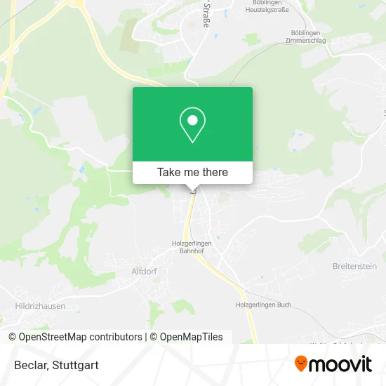 Beclar map