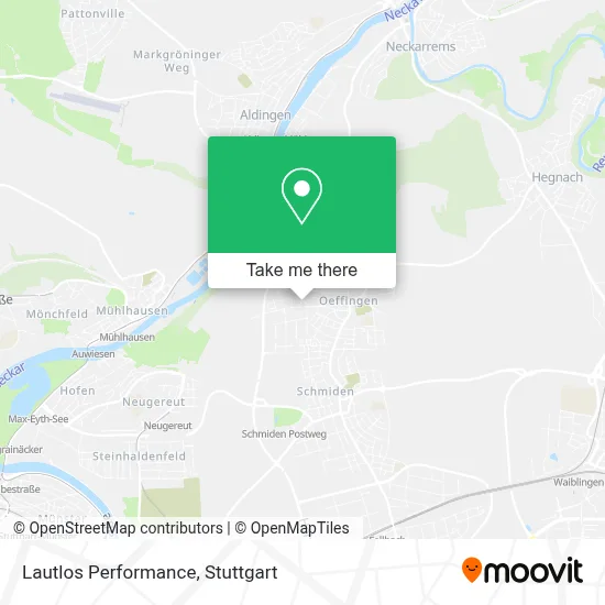 Lautlos Performance map