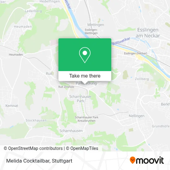 Melida Cocktailbar map