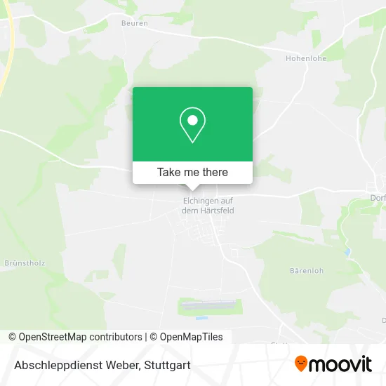 Abschleppdienst Weber map
