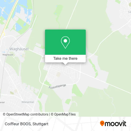 Coiffeur BOOS map