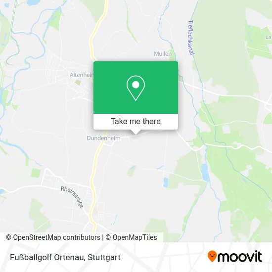 Fußballgolf Ortenau map