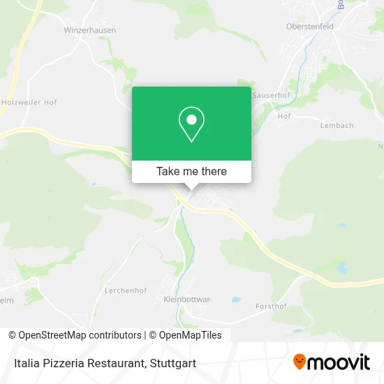 Ristorante Pizzeria Italia map