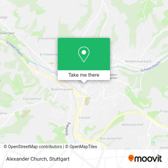 Alexander Church map