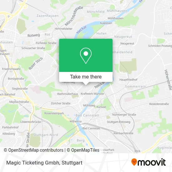 Magic Ticketing Gmbh map