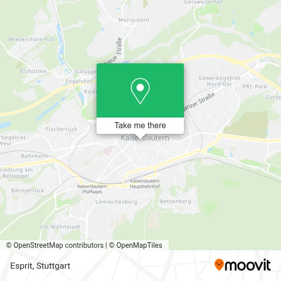 Esprit map