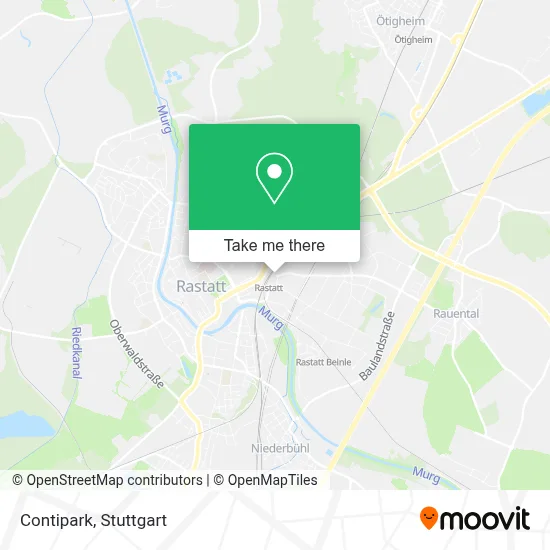 Contipark map