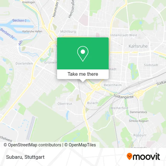 Subaru map
