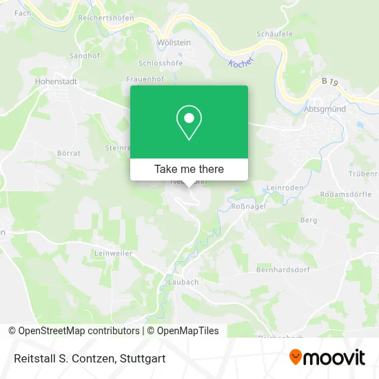 Reitstall S. Contzen map