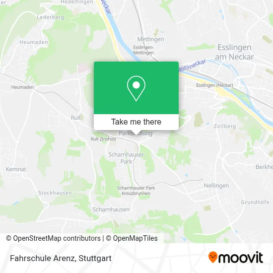 Fahrschule Arenz map
