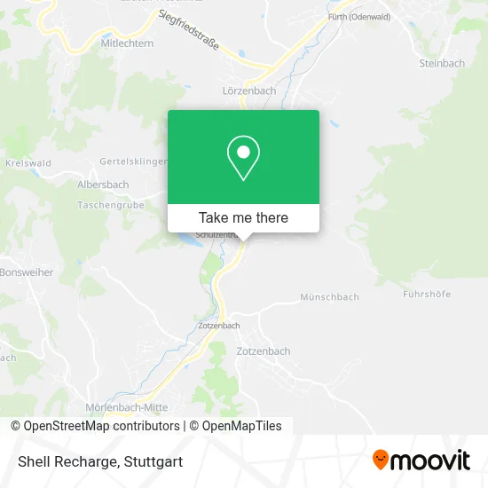 Shell Recharge map