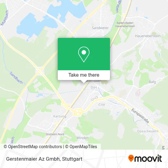 Gerstenmaier Az Gmbh map